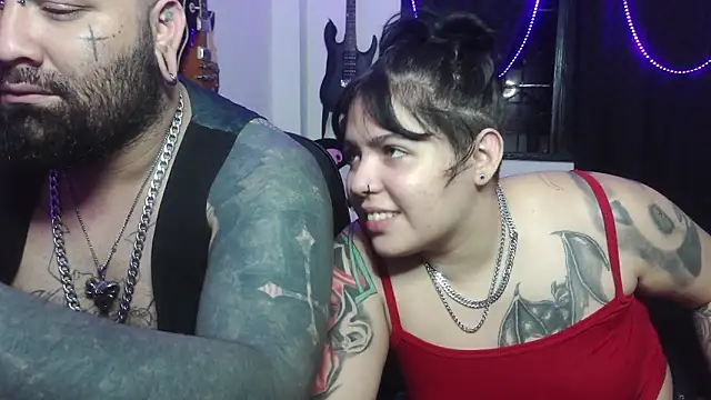Tattoo__Couple webcam