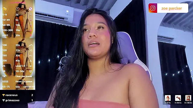 ZoeParcker webcam