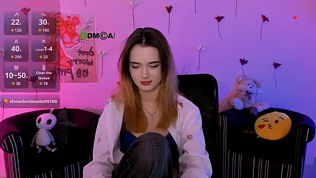 liana_kisses (F teen) - dance in sexy lingerie