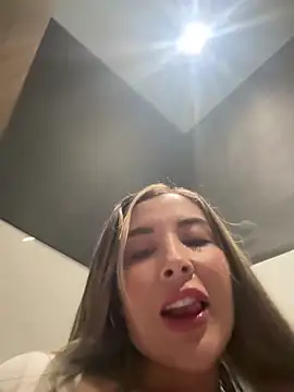 alexa_seexy1 (F young) - Naked show in the mall bathroom