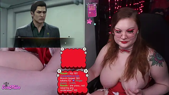 evamila (F young) - wax drips / topless