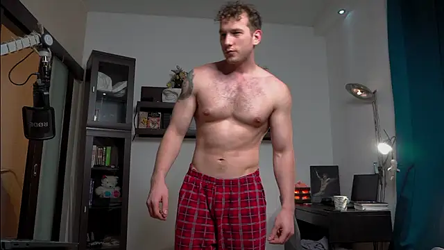 viktorsecret (M young) - naked and chest oil