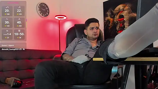 nicolas_fellener (M young) - CUM SHOW + SALIBA + CONTROL LUSH 5 MIN