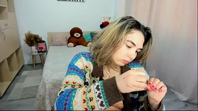 alexajuly (F young) - lets's rain cum and squirt