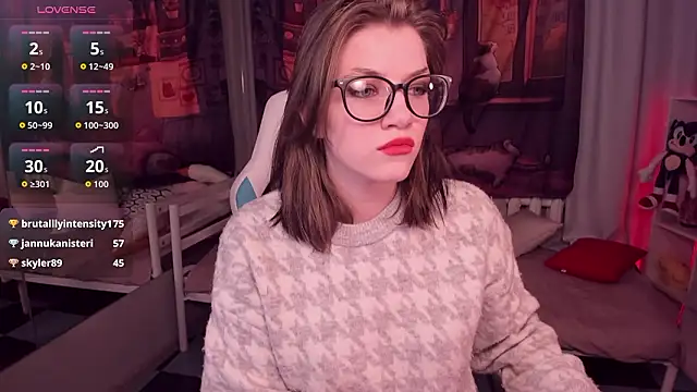 cathyadams (F teen) - toy control 5 minutes