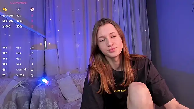 sweetvee (F teen) - cream on naked boobs & pinch nipples