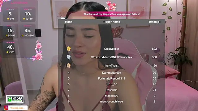 veronica_isaza__ (F teen) - Lay on the couch+touch my pussy+top off