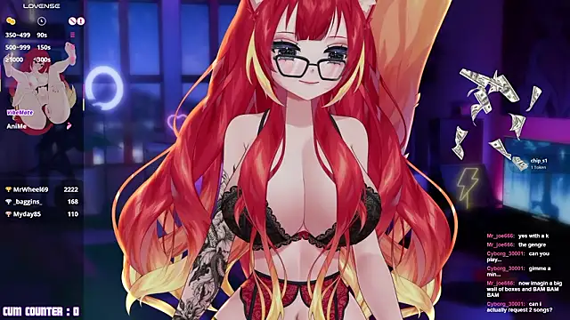 lewdfoxy_vt (F young) - 💦  Every goal = Control toys + Cum 💦