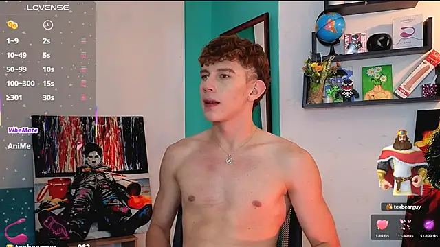flowers18 (M twink) - show cum naked