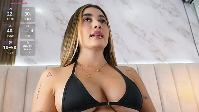 annyy_rosse (F young) - saliva show on my tits