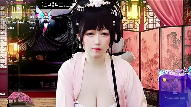 luckycute-tutu (F milf) - 💕限时加粉丝团福利~完成目标脱内小粉抽插自慰~最后完成目标者和大厅各发1分控制