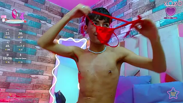 osamu_tay (M twink) - flash ass + spank ass x10