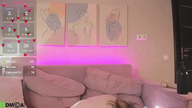 genne_tierney (F teen) - TOY PLAY UNDER PANTIES WITH BIG DILDO