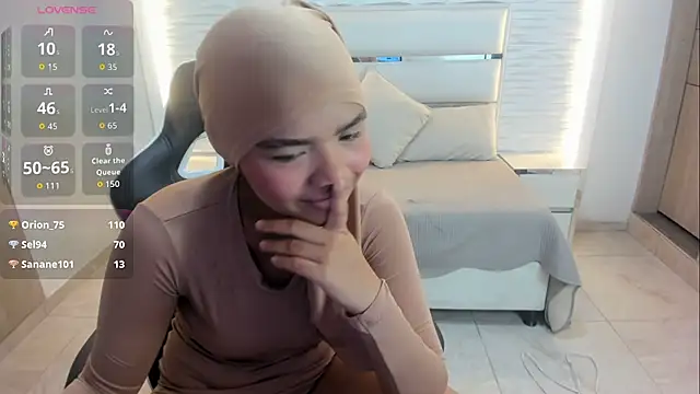 jalilat_billal (F teen) - masturbation + squirt