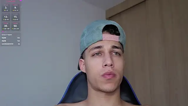 orionblaze69_ (M young) - appreciating the show, cum into the air.