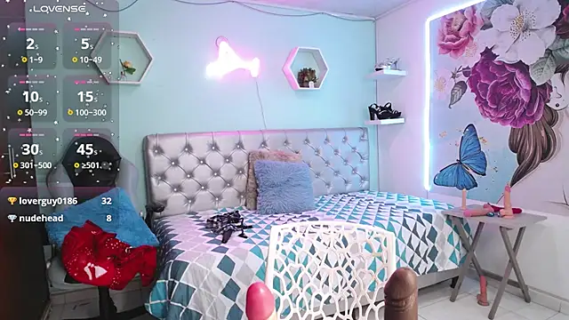 thalia_mills19 (F milf) - CONTROL LUSH NIPPLE CLAMPS * 2 MINUTES