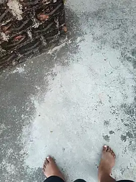 desii_rockstarr (M young) - Risky Full nude cum show on terrace😱