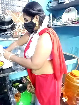 tamil_vennila (F milf) - Bra show+ navel show