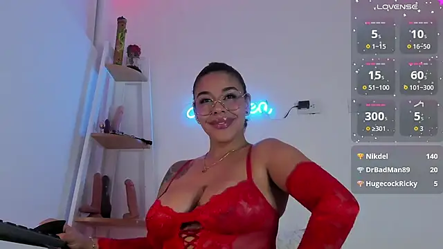 andrea_lopezz_ (F milf) - blowjob and saliva