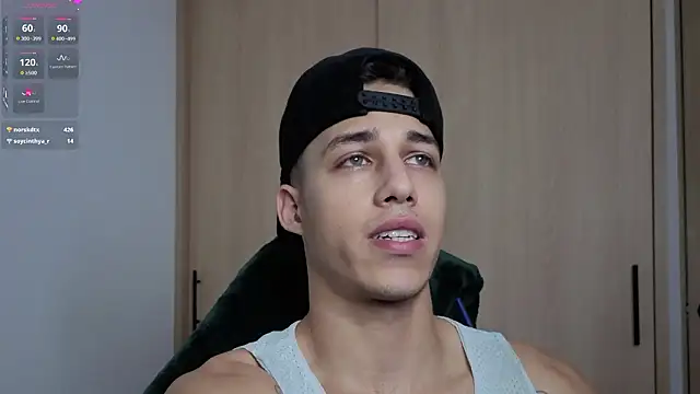 orionblaze69_ (M young) - appreciating the show, cum into the air.