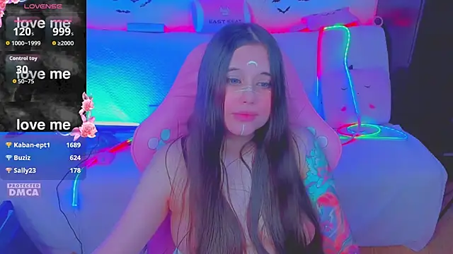 lolisuccub (F young) - 🍒 cover cute titties with body gel 🍒