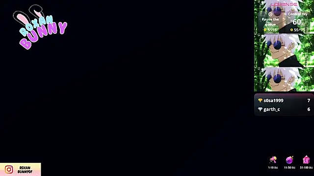 roxanbunny1 - Roxanbunny1's free webcam - UK Sex Cams