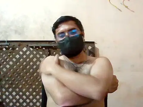 indori_guy (M young) - Massage Hard dick in trunks for 1 min