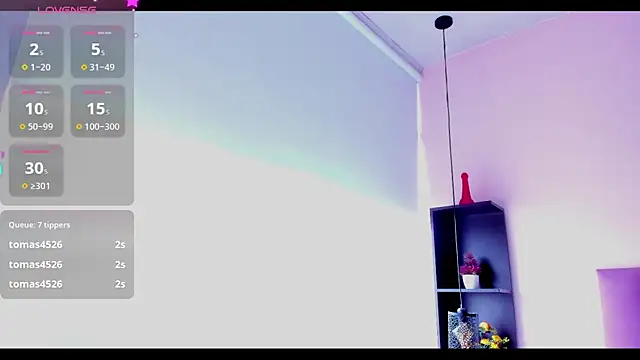 violet_myerrs (F young) - control lovense x 3min 🔥