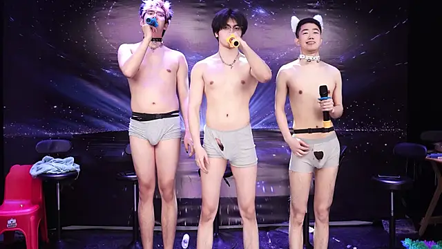 dzboy-003 (Ask my age) - 一人激光舞一个双人气球做爱加精油开背