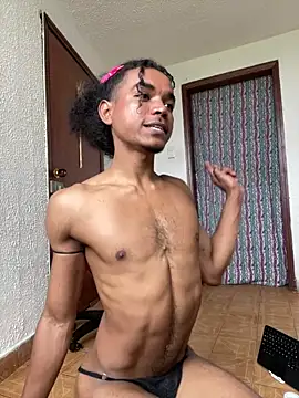 sexyquerubin (M twink) - Remove pantie and suck dildo 40 cm