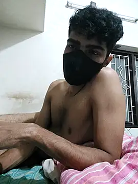 nikhil6979 (M young) - finger hardcore with face