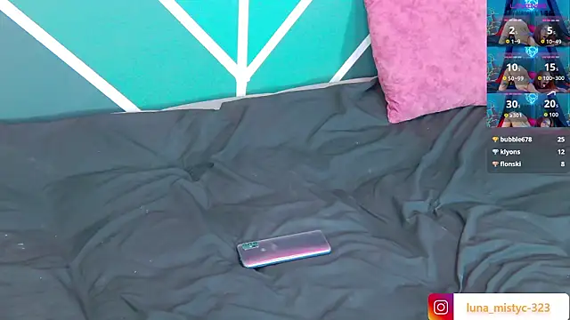 lunamistyc (F young) - ride dildo and grab tits