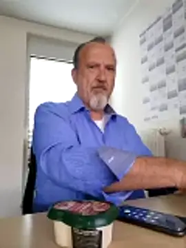 openminddaddy (Ask my age) - Naked in toilet cumshow