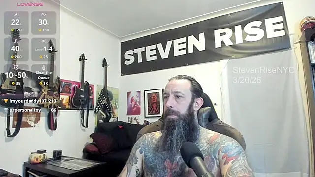 stevenrisenyc - StevenRiseNYC's free webcam - UK Sex Cams