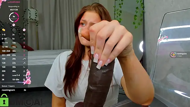 barbara_mitchel (F teen) - Blowjob with a lot of saliva