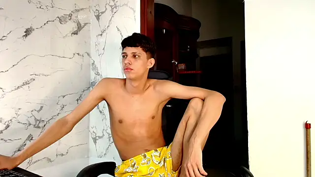 alayn_sexy_ayes (M twink) - CUM SHOW ON THE ABS