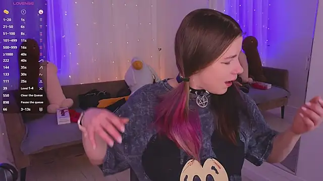 mira_falls (F young) - Topless nipples play