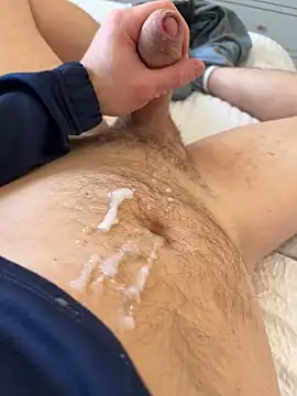 j94h (M young) - Quick cum show whilst home alone