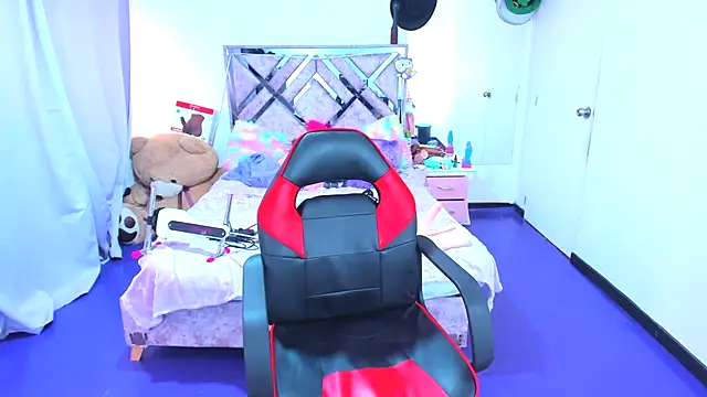 luna_analya (F teen) - machine pussy 7 mnt  lush ass + show oil