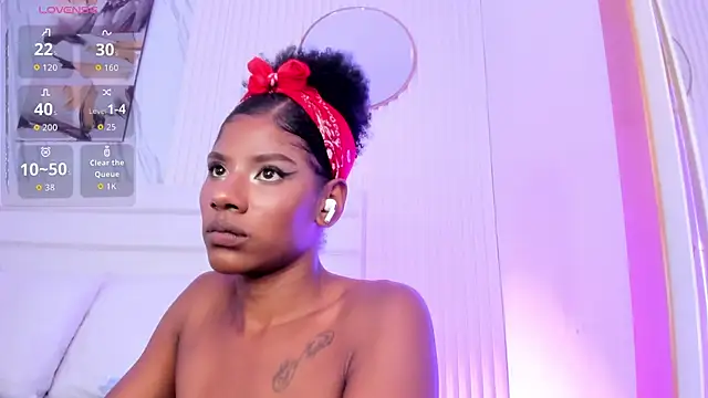 afro_luna (F young) - Kissing around your dick