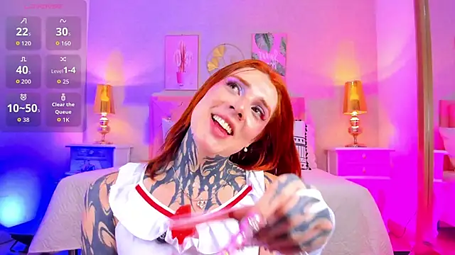mystikdoll (T young) - cum show