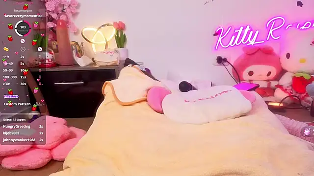 kittyrosess (F teen) - five dildos disappear in ass