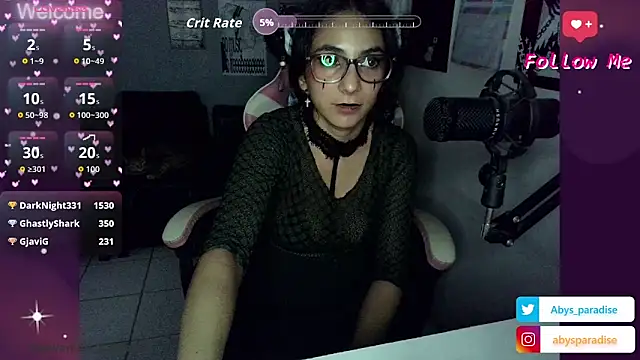 abysparadise - Abysparadise's free webcam - UK Sex Cams