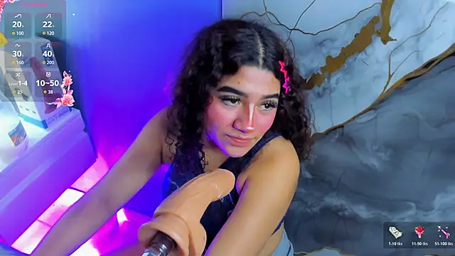 mia_cataleiya (F teen) - destroy makeup with v0m + 1 min 🥵😍🎮🤢