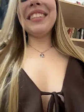 liza_risky (F young) - rub pussy under panties in men’s wc