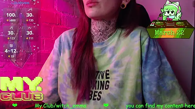 witch_emma - Witch_Emma's free webcam