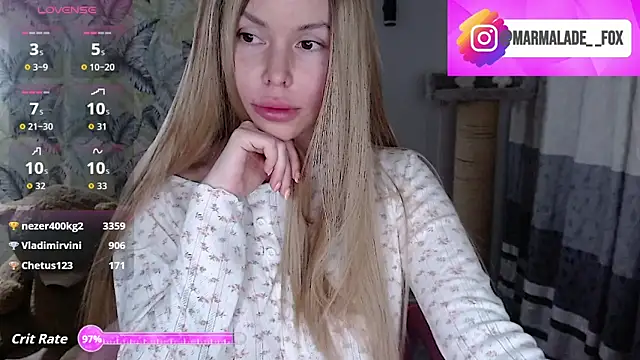 marmalade_fox - Marmalade_Fox's free webcam