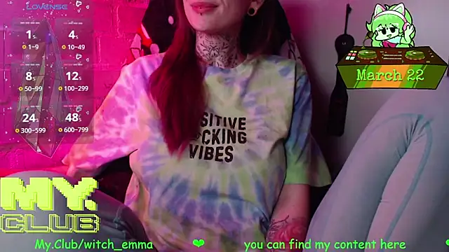 witch_emma - Witch_Emma's free webcam - UK Sex Cams