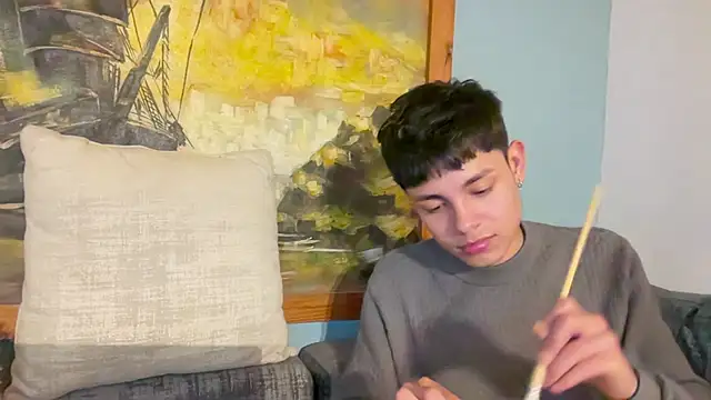 andy_belier23 (M twink) - cum show with my cell phone