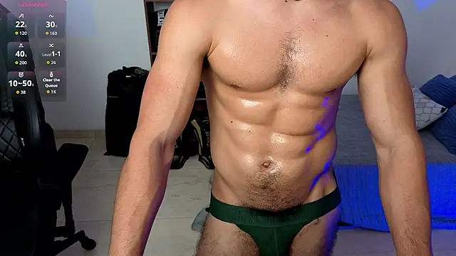 jacobkirito (M young) - cum on my abs